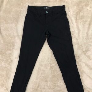 Black stretch pants